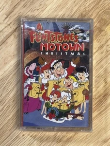 1996 Flintstones Motown Christmas Cassette New Diana Ross Temptations SEALED VTG - Picture 1 of 3