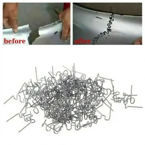 100pcs Welding Bumper Welding Hot Stapler Pre Cut Wave Staples - Picture 1 of 15