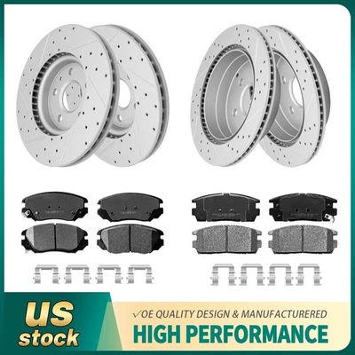 Передние задние дисковые тормозные колодки для Chevrolet Equinox Terrain 2010 2011 - 2017 годов выпуска - Изображение 1 из 4