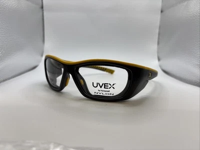 UVEX SW07 TITMUS 166 F Z87-2+ 60/13 127 Black/Yellow Safety Goggles A5575 - Image 1 of 4