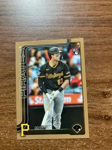 2025 Topps Update Gold #/2025 Matt Gorski #190 Pirates - Bild 1 von 1