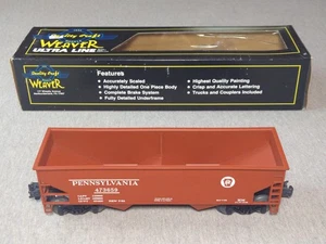Weaver Ultra Line O 473659 Pennsylvania 2-Bay Hopper Car ~ TS - Picture 1 of 11