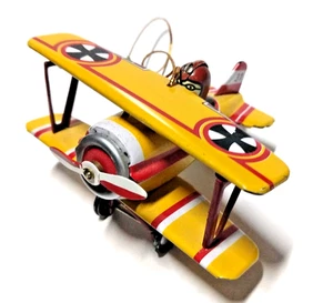 Z TOYS Germany Tin Litho Bi-Plane WW1 Red Baron - Picture 1 of 5