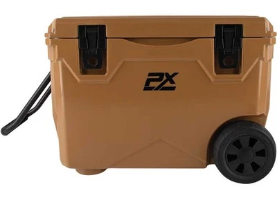 50-Quart Sportsman Cooler With Wheels & Pull Handle - Coffee ProMaxx - Image 1 of 4