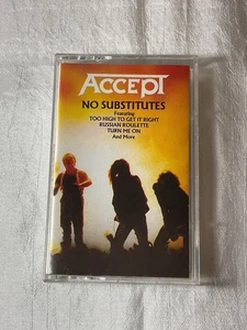 ACCEPT ~ No Substitutes  (Cassette, Dec-1992, Sony Music Distribution (USA) - Picture 1 of 4