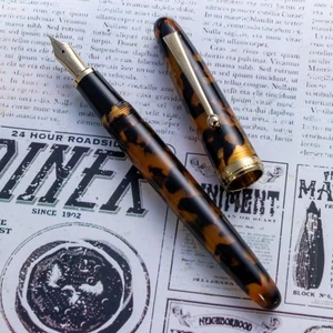 Pluma Estilográfica Vintage Años 90 Sailor 1911 Magellan Carey TIGP MF Plumín - Imagen 1 de 7