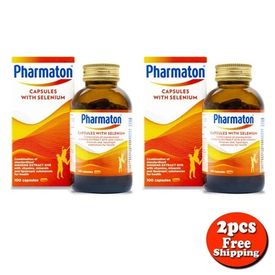 2X Pharmaton G115 Ginseng 100 Comprimidos • Potenciador de Energía y Vitalidad • ENVÍO GRATUITO ✅ Foto 1 de 4