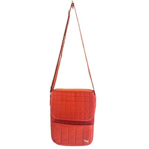 Lug Messenger Bag Handtasche Umhängetasche Tablet verstellbare Riemen hellorange - Bild 1 von 12