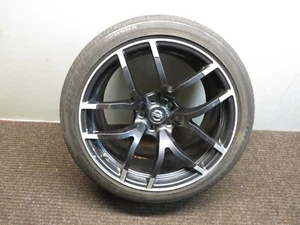 2015 NISSAN 370Z NISMO FORGED 19" REAR ALLOY WHEEL AND TYRE 285/35ZR19 3.30MM - Picture 1 of 19