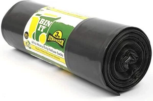 Bin It 120 Liter Müllsäcke - 1 Rolle 10er Müllsäcke reißfest undicht - Bild 1 von 6