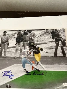 Mike Renfro signed 11x14 photo autograph Houston Oilers LUV YA BLUE JSA - Picture 1 of 1