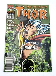 Marvel Comics The Mighty Thor The Black Galaxy Saga Pt 1 The Summons #419 1990 - Picture 1 of 5