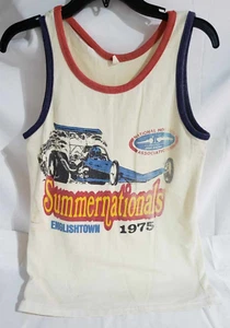 1975 Summer-Nationals National Hot Rod Association carreras de resistencia med. tanque hombre de colección - Imagen 1 de 14