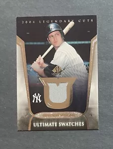 2004 SP Legendary Cuts Legendary Swatches Thurman Munson #LSW-TM - Picture 1 of 2