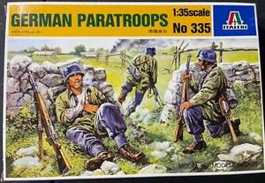 Italeri German Paratroops No. 335 1/35 Open Model Kit ‘Sullys Hobbies’ - Picture 1 of 4