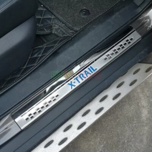 For Nissan X-Trail T32 Accessory 2022 Stainless Car Door Sill Scuff Plate Cover - Picture 1 of 7
