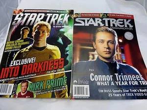 Star Trek Magazine lot of 2 william shatner - Picture 1 of 2