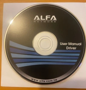 ALFA AWUS036NHR Manuel de l'utilisateur CD Pilote Logiciel plus Guide de démarrage rapide - Photo 1/2