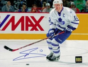 Mats Sundin Autographed Signed Toronto Maple Leafs 8x10 Photo COA & Holofoil - Picture 1 of 1