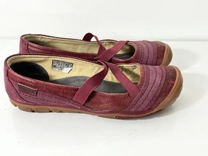 Zapatos Keen para mujer Rivington CNX talla 8M rojos atléticos planos Mary Jane púrpura - Imagen 1 de 9