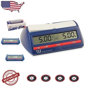 Vibrant Chess Clock with 30 Settings - Perfect for Tournaments & Casual Play - Picture 1 of 6