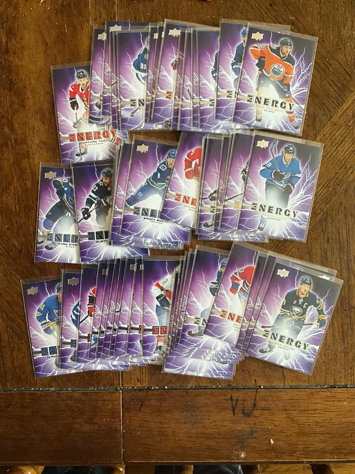 2019-20 Upper Deck Series 1 Pure Energy COMPLETE YOUR SET BUY MORE & SAVE - Image 1 of 1