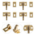 8 Sets Automatic Window Latch Copper Lock for Cabinet Doors