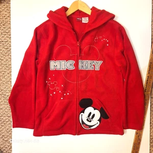 Mickey Mouse rote Fleecejacke Disney Damen Gr. Medium - Bild 1 von 12