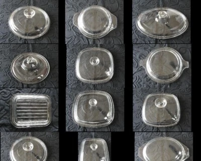 Vintage Replacements Glass Lid ONLY for Pyrex, Corning, Glasbake & Fire King/AH - Image 1 of 2