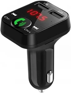 Bluetooth FM Transmitter Auto USB Ladegerät Audio Adapter Digital Universal F208 - Bild 1 von 9