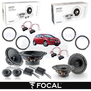 Altavoces Ant + Post FOCAL AUDITOR ASE165 + ACX165 Para SEAT LEON II - Picture 1 of 13