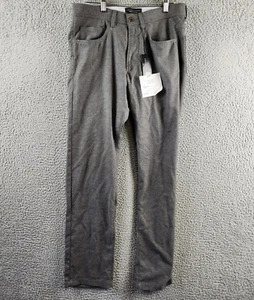 The Men's Store at Bloomingdale's Pantaloni Sartoriali in Flanella Uomo 30Wx30L Grigio - Foto 1 di 15