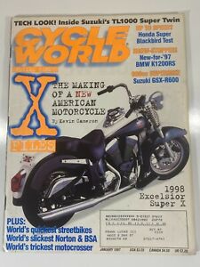 1997 Cycle World Magazine - Motorcycle - Vintage - Choose your issue