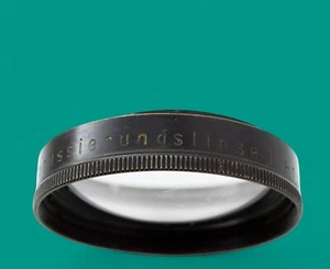 Brass Schneider Kreuznach jsco focusing lens I +1.0 diopter Filter 36mm - Picture 1 of 9