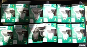 Bombilla regulable LED Sylvania 4.5W GU10 ES50 BLANCO FRESCO PAQUETE DE 12 FASTP&P - Imagen 1 de 4