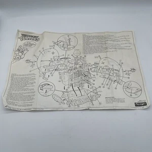 Seltene Vintage 1990 Teenage Mutant Ninja Turtles Technodrom TMNT Anleitung - Bild 1 von 12