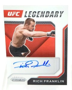 📈  RICH FRANKLIN AUTO 📈 2022 PANINI PRIZM UFC LEGENDARY SIGNATURES MMA PRIDE
