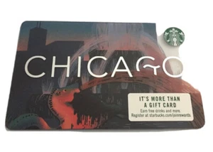 NEU - OOP - STARBUCKS CHICAGO BUCKINGHAM BRUNTAIN GESCHENKKARTE NEUWERTIG, KEIN WERT - Bild 1 von 2