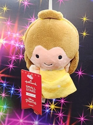 Hallmark Pequeñas Estrellas Disney Princesa Bella Peluche Adorno de Navidad Nuevo Con Etiquetas Foto 1 de 3