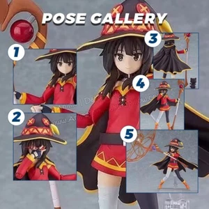 Figura de anime móvil Konosuba Megumin de 15 cm estatuilla estatua juguete de acción - Imagen 1 de 4