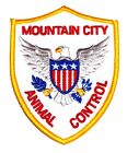 MOUNTAIN CITY – ANIMAL CONTROL - TENNESSEE TN Sheriff Police Patch EAGLE 4”