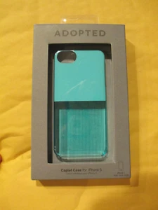 ADOPTADO - APPLE IPHONE 5 - AZUL AZULADO VER A TRAVÉS - FUNDA CAPLET PARA TELÉFONO CELULAR - Imagen 1 de 4