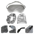 3 Pcs/set Sleep Eye Mask Storage Bags Travel Hair Ring