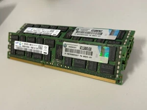 Memoria de servidor 32 GB (4 x 8 GB) DDR3 2Rx4 PC3L-10600R RAM HP 605313-071 - Imagen 1 de 1