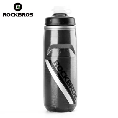 ROCKBROS Water Bottle MTB Road Bike Multicolored Insulated Kettle 620ml - Image 1 of 4