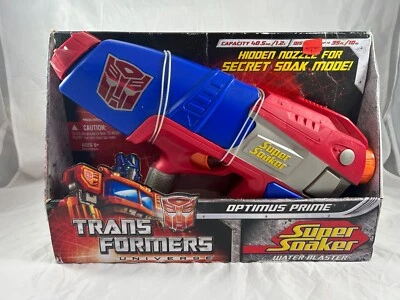 2008  TRANSFORMERS Optimus Prime Super Soaker Water Blasters NIB - Image 1 of 4