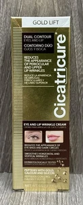Cicatricure Gold Lift Dual Contour Eye and Lip Wrinkle Anti Aging Cream 0.5 Oz - Picture 1 of 1
