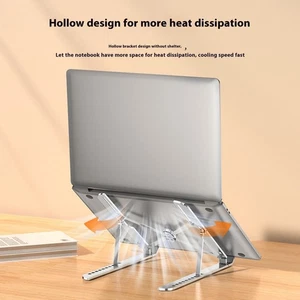 Ten-speed Height Adjustment Laptop Holder Aluminum Alloy Laptop Holder - Afbeelding 1 van 13