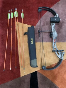 Bear Compound Youth Bow And Arrows - Picture 1 of 6