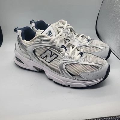 Новый баланс 530 белое серебро темно-синий MR530SG женщин Sz.8 W - Изображение 1 из 4
